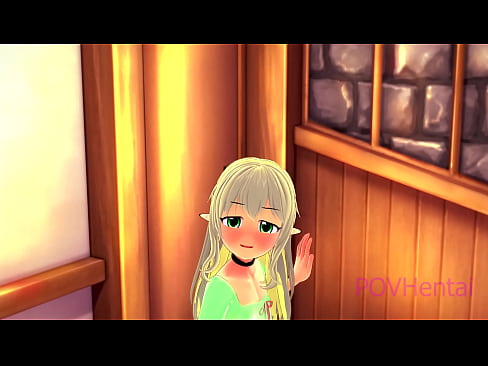❤️ (Trap) Elvish mjakazi hukusaidia kunawa uso wako. ❌ ️❤